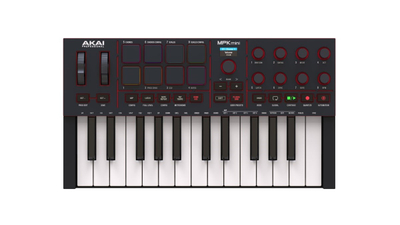 Tastierë MIDI Akai MPK Mini IV, kompakte, USB, e zezë