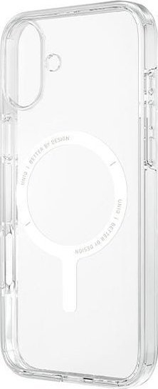 Mbulesë Uniq Clario për iPhone 16 6.1", Magclick, transparente