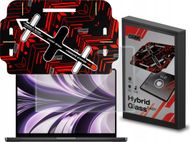 Xham mbrojtës hibrid GrizzGlass HybridGlass Easy për MacBook Air 13" 2022, transparencë e lartë, oleofobik