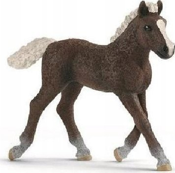 Figurine këlysh kali Black Forest, lodër koleksionuese, shumëngjyrëshe
