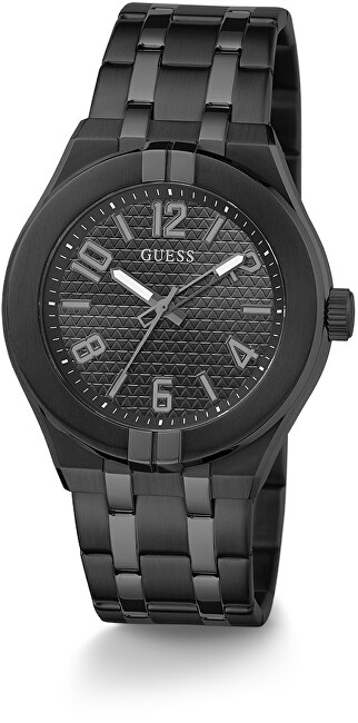 Orë dore për meshkuj Guess Escape GW0661G3, e zezë