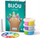 Set modelues Hey Clay Bijou Rings Flowers Tm Toys, 5 unaza, 6 ngjyra