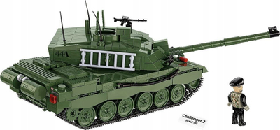 Set ndërtimi Cobi Challenger 2, shkallë 1/35, 954 copa, shumëngjyrësh