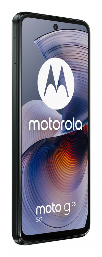 Телефон Motorola Moto G55, 6.5\", 8GB 256GB, 5G, сив