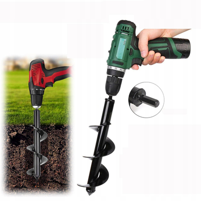 Vrut tokë për kopsht ELMAX, 10cm, 80cm, i zi