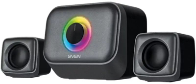 Altoparlantë kompjuteri Sven MS-G32, 13W, Bluetooth RGB, të zinj