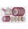 Set lodrash kuzhine Mega Creative Metal Kitchen Dishes, ena metal