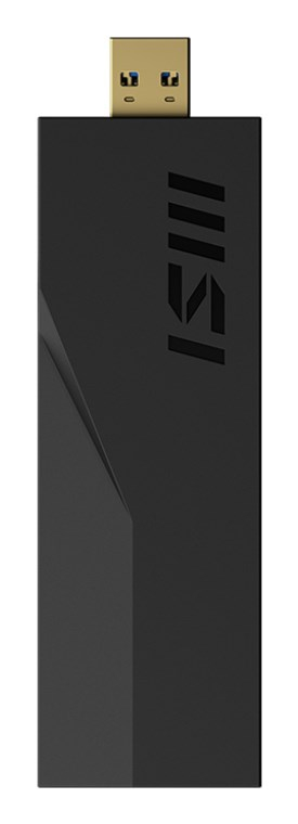 Adapter WiFi MSI BE6500, WiFi 7, Tri Band USB, i zi