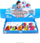 Set lodrash peshq plastik Edu&amp;Fun Colorful Fish Mix, mekanikë lëvizëse, 11cm, shumëngjyrësh