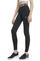 Leggins Nike Pro për vajza, madhësia L, e zezë me të bardha