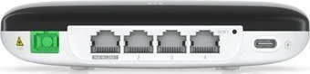 Router Ubiquiti UFiber WiFi6 UF-WiFi6, GPON, WiFi 6, i bardhë e zezë