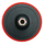 Disk mbajtës për mulli këndi Vorel 08318, 125mm, sistem hook and loop, i zi