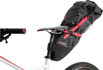 Çantë sediljeje biçiklete Zefal Z Adventure R17, 17L, e papërshkueshme nga uji, gri