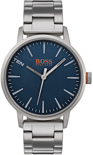 Orë për meshkuj Hugo Boss Orange 1550058, e argjendtë