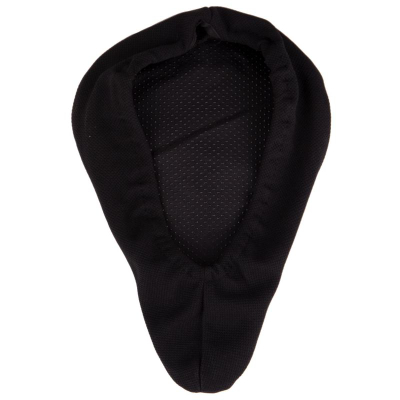 Mbulesë xheli për selën e biçikletës Dunlop, 260x235mm, memory foam, e zezë