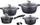 Set tenxheresh Kamille KM-4429, 8 elemente 