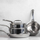 Tavë pjekjeje De Buyer Affinity, 16", çelik inox, argjendtë