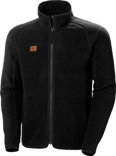 Xhaketë pune Helly Hansen Heritage Pile, për poshtë xhaketës, me zinxhir komplet, e zezë