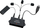 Zgjatues telekomande Maximum IRB-100, IR wireless, me 3 sonda IR