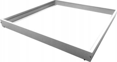 Kornizë tavanesh LangeLight, 600x600x65 mm, për panel LED, e bardhë