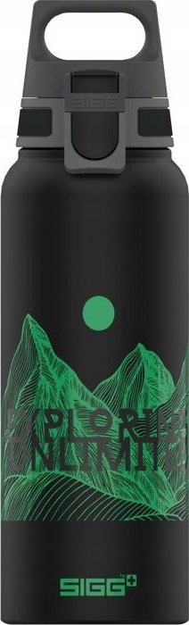 Shishe uji SIGG WMB One Pathfinder, 1L, alumin, e zezë