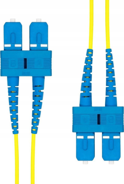 Kabllo fibër optike ProXtend SC SC UPC OS2 Duplex SM, 7m, e verdhë