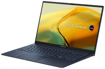 Laptop ASUS Zenbook 15 OLED UM3504DA, Ryzen 7 7735U, 15.6" 2.8K 120Hz, 32GB RAM 1TB SSD, blu