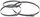 Klemë fiksuese Static Control CLAMP CB 60-110, diametër 60-110 mm, metalike