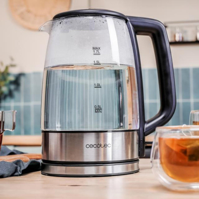 Zierëse uji Cecotec ThermoSense 340 Clear, qelq transparente, 2200W, transparente
