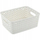 Shportë organizuese Curver Small Storage Basket, 4L, plastike, e bardhë