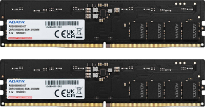 Modul memorie ADATA AD5U56008G-B, 8GB DDR5, 5600MHz, i zi