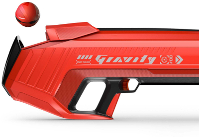 Фрлач за водени балони Spyra Gravity, батерија со полнење USB C, LED екран, портокалов