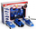 Set i lodrave makina Malblo Magnetic Police Vehicle, 3+ vjeç