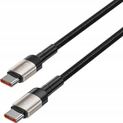 Kабел USB C Tech-protect Ultraboost Evo, PD 100W 5A, 200cm, титаниум