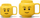 Filxhan qeramike LEGO Happy Boy, i madh, i verdhë