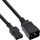 Kabllo rryme InLine Power Adapter, IEC C20 në C13, 2m, 10A, i zi