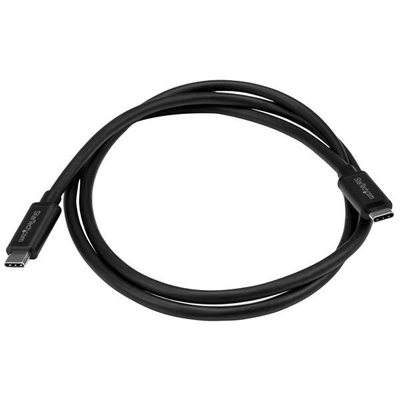 Kabllo USB-C StarTech USB31CC1M, 1 m, 10 Gbps, e zezë