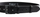 Rrip për pantallona Penny Belts 17-1-60, i zi 95 cm