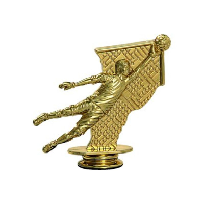Figurë plastike futbolli VS F214/G, portier, 10cm, e artë