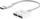 Адаптер USB C Somostel SMS-BZ06, 2 порти USB C, аудио и полнење, бел