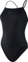 Kostum banje njëpjesësh për gra Speedo Eco+ Thinstr, që s’e ha klori, i zi