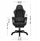 Karrige gaming Force 3.7 Carbon, ergonomike, me jastëk qafe dhe mesi, e zezë