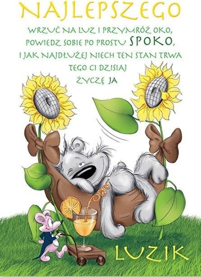 Karnet Happy B6 + zarf, modeli nr. 15