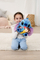 Figurë pelushi Disney Stitch, 25cm, me akullore, shumëngjyrëshe