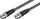 Kabllo video audio Wentronic Goobay 71433, BNC në BNC, 50 cm, e zezë