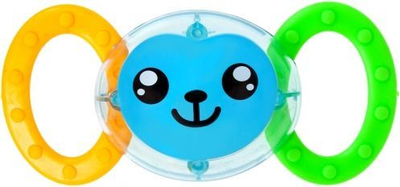 Lodër trokollimë BamBam Monkey Rattle, shumëngjyrëshe