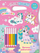 Libër me figura Media Service Zawada My Unicorns Supercolors, 4 njëbrirësh shumëngjyrësh, në polonisht