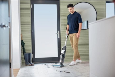 Fshesë vertikale Bissell CrossWave 3639N, pa kabllo, larëse, gri