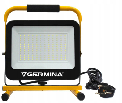 Reflektor LED Germina, 50W, IP65, i verdhë e zi