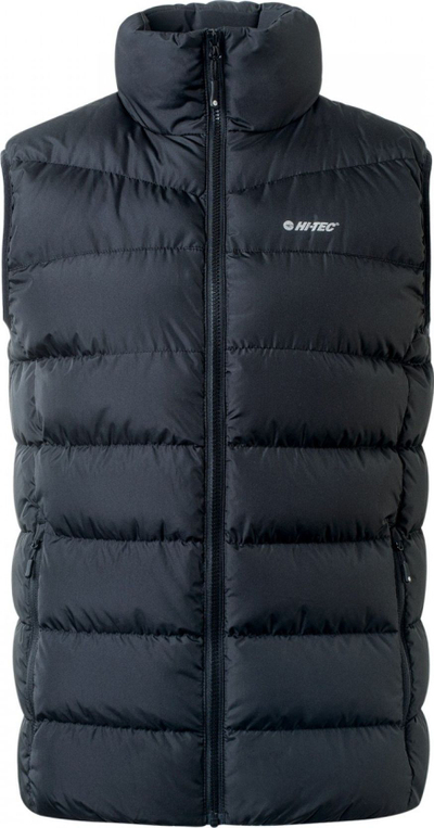 Jelek për burra Hi-Tec Sanis, poliestër, XXXL, i zi